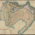 Cadastral map of Portoferraio, Elba