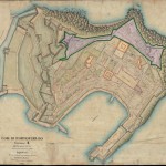 Plan de Portoferraio de 1841 : <i>COM: DI PORTOFERRAJO , Sezione A, detta della città Foglio Unico</i>