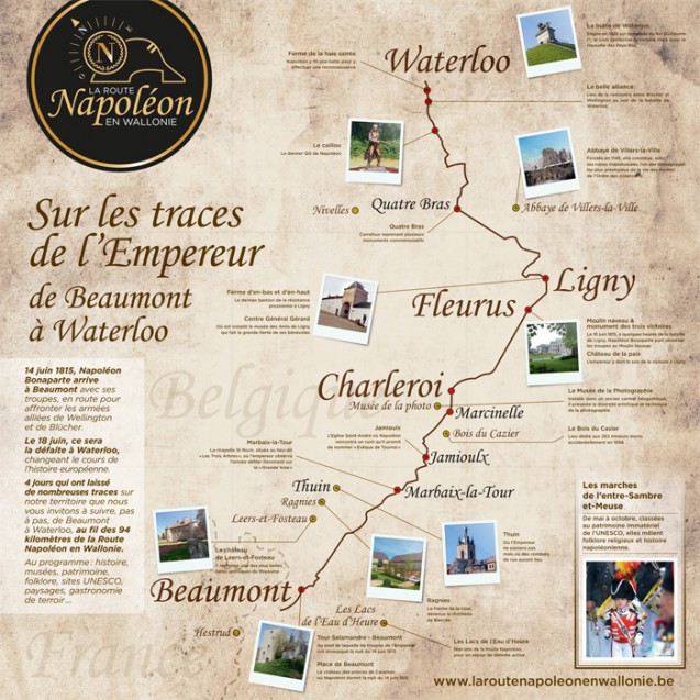 The “Route Napoléon” in Wallonia