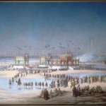 Cérémonie d’inauguration du canal de Suez à Port-Saïd, le 17 novembre 1869