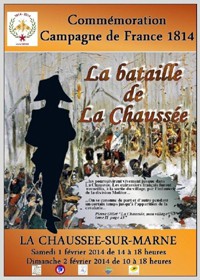 Bicentenaire de la campagne de France : commémoration de la bataille de Chaussée-sur-Marne
