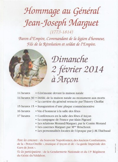Hommage au général Jean-Joseph Marguet