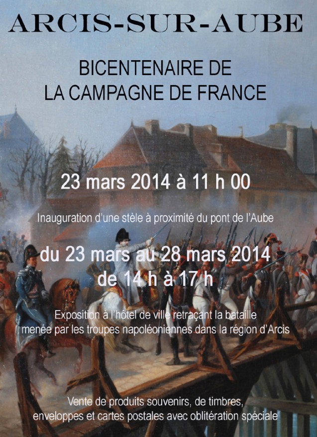 Bicentenaire de la campagne de France : commémoration d’Arcis-sur-Aube