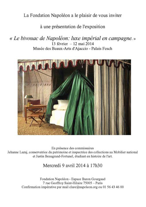 Le bivouac de Napoléon: luxe impérial en campagne