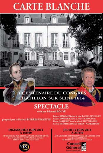 <i>Carte blanche</i> : Caulaincourt à Châtillon (théâtre)