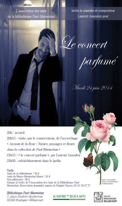 <i>Le concert parfumé</i> à la bibliothèque Marmottan