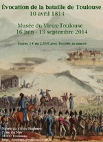 Évocation de la bataille de Toulouse