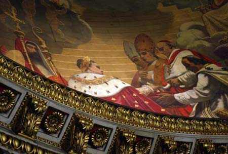 Church of the Madeleine: Fresco of the half dome