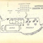 Plan de l’ermitage de la Madonna del Monte à Elbe