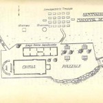 Plan of the Hermitage of "La Madonna del Monte" on Elba