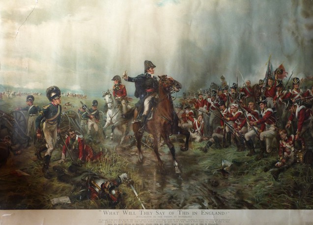 Le duc de Wellington à Waterloo (18 juin 1815)