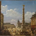 La fontaine et la place du Châtelet en 1810