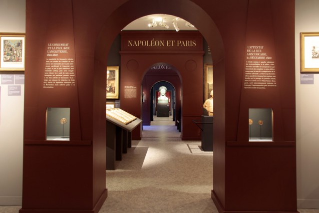 Exposition "Napoléon et Paris, rêves d'une capitale" Salle © musée Carnavalet - JB Woloch
