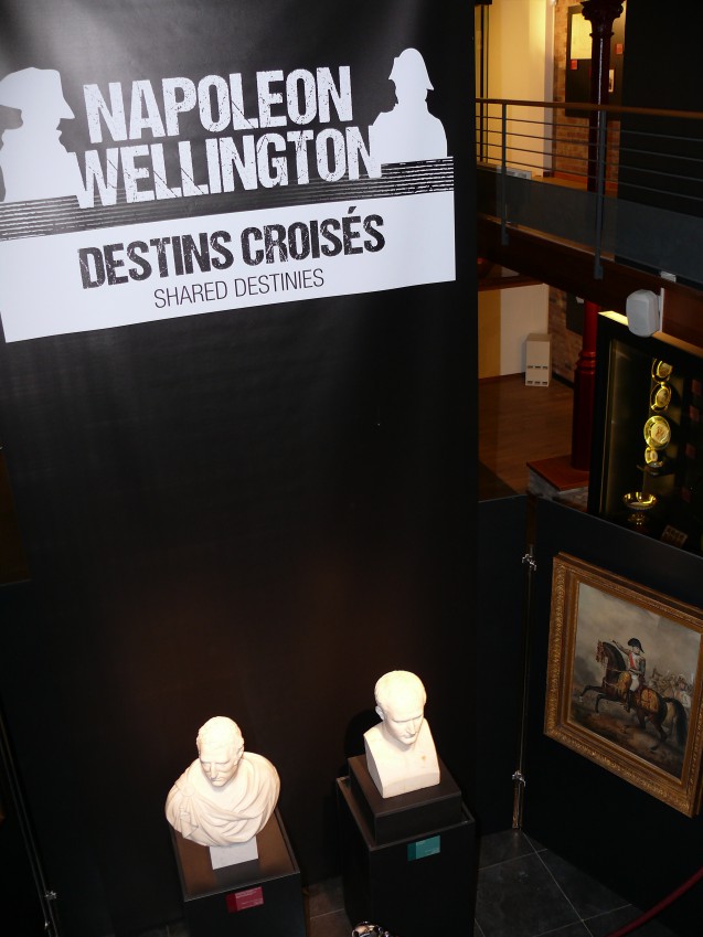 Début de l'exposition Napoléon, Wellington : destins croisés © Musée Wellington, Waterloo