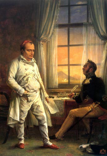 l’Empereur à Sainte-Hélène dictant ses mémoires au Général Gourgaud (the Emperor dictating his memoirs to General Gourgaud on St Helena)