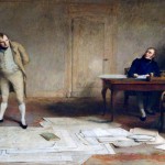 Napoléon dictant au comte Las Cases le récit de ses campagnes