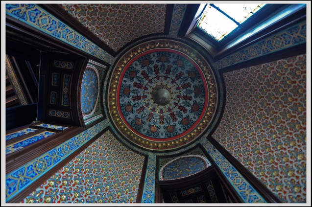 Coupole et parois du fumoir arabe © Photoclub d'Hendaye/B.Bayle