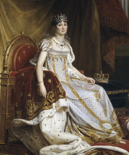Empress Josephine in her coronation robes