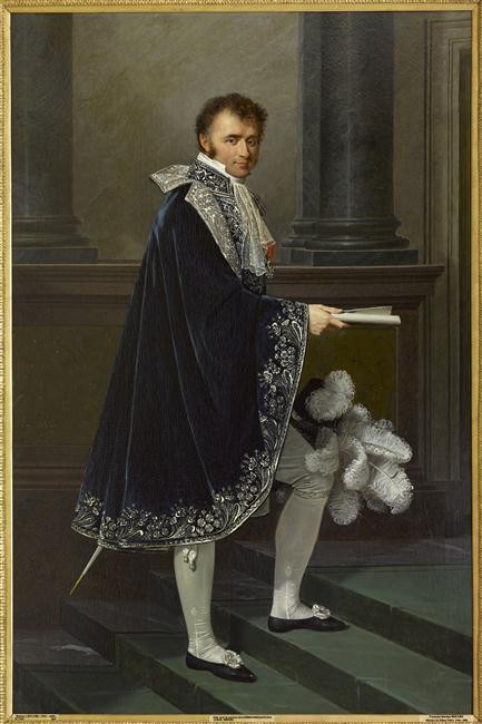 Portrait de François-Nicolas Mollien, (1758-1850), ministre du Trésor public