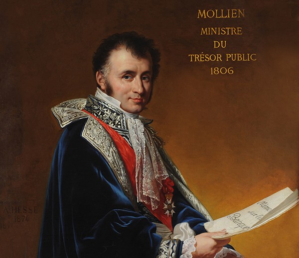 Portrait of Treasury Minister François-Nicolas Mollien