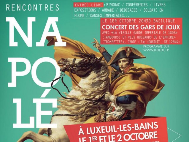 Journées napoléoniennes de LUXEUIL-LES-BAINS