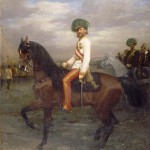 François-Joseph à cheval (1830-1916), empereur d’Autriche