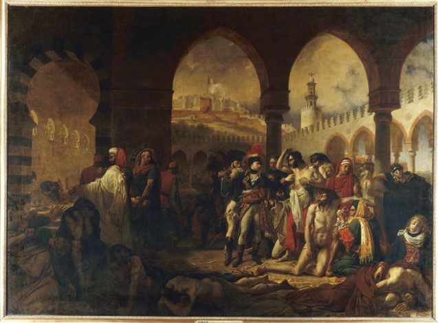 Antoine-Jean Gros Bonaparte visitant les pestiférés de Jaffa