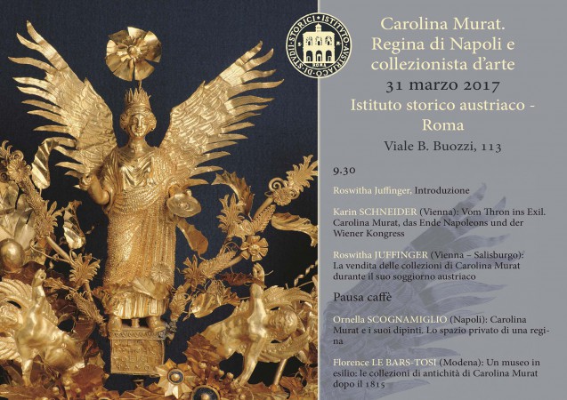 Caroline Murat, reine de Naples et collectionneuse d’art (à Rome)