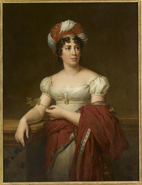 Portrait of Germaine Necker, Baronne de Staël-Holstein, dite “Madame de Staël” (1766-1817)