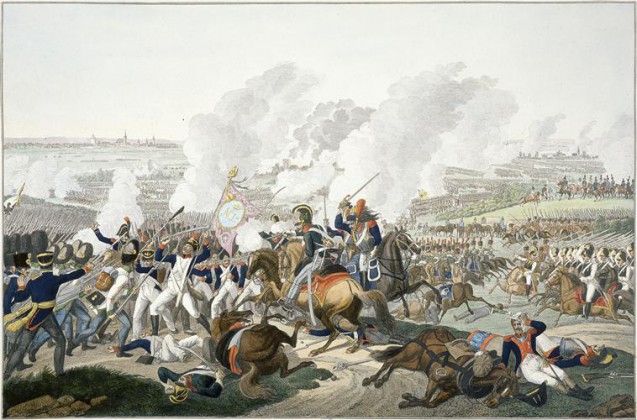 d'après Klein Johann Adam - Bataille de Leipzig, les 16, 18 et 19 octobre 1813 © Paris - Musée de l'Armée, Dist. RMN-Grand Palais image musée de l'Armée