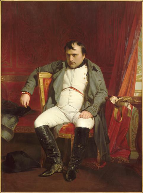 Delaroche - Napoléon à Fontainebleau, le 31 mars 1814 © Paris - Musée de l'Armée, Dist. RMN-Grand Palais image musée de l'Armée