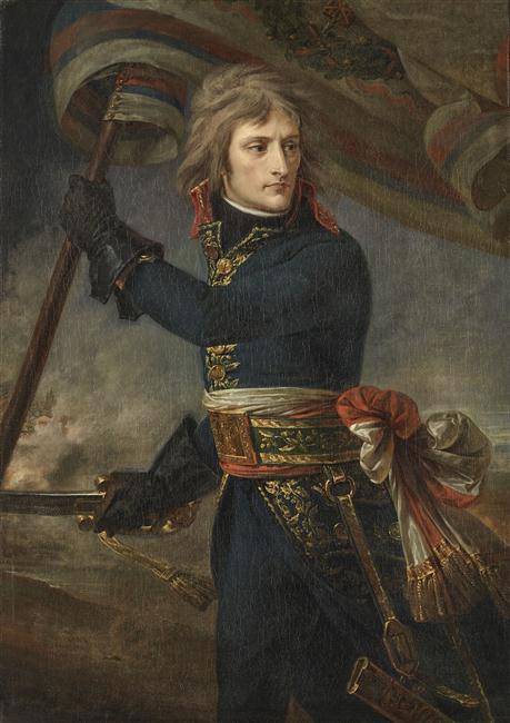 Le Général Bonaparte au pont d'Arcole, le 17 novembre 1796 © Château de Versailles, Dist. RMN-Grand Palais Christophe Fouin