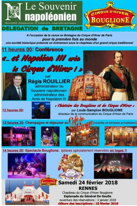 Et Napoléon III créa le Cirque d’hiver