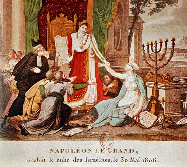 Napoleon re-establishes the Jewish cult in France, 30 May 1806