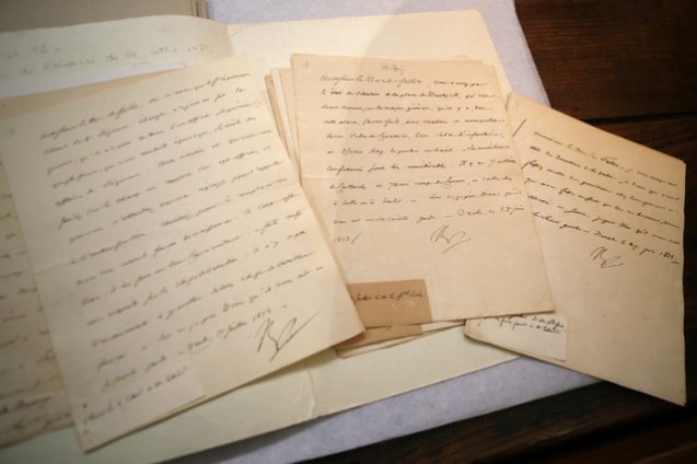 Napoleonic letters discovered in library in Ajaccio (April 2018)