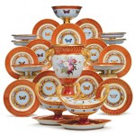 Napoleon/Rockefeller’s “Marly Rouge” Sevres porcelain sells for nearly 2 million dollars