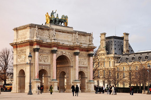 Les arcs de triomphe du Carrousel et de l’Étoile