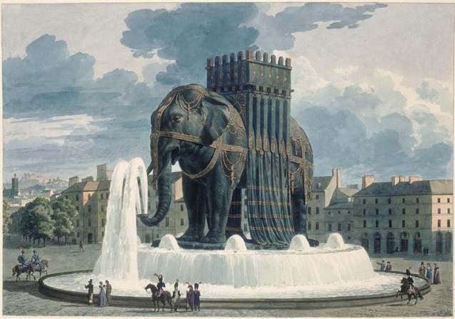 Le mystérieux Éléphant de la place de la Bastille