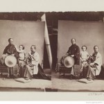 Photographie : [Paul Nadar et deux membres de l’ambassade Japonaise 1862]