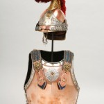 Casque et cuirasse d’officier de carabinier (1811 et 1815)