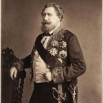 A photographic portrait of Comte Émilien de Nieuwerkerke (1811-1892), intendant des Beaux-Arts (1853), honorary chamberlain of the  Emperor (1859)