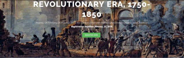 CRE – Consortium on the Revolutionary Era, 1750-1850
