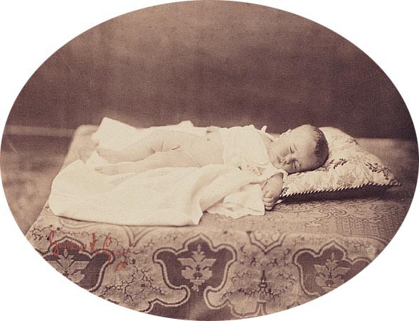 The Prince Imperial, summer 1856, photographed by Gustave Le Gray