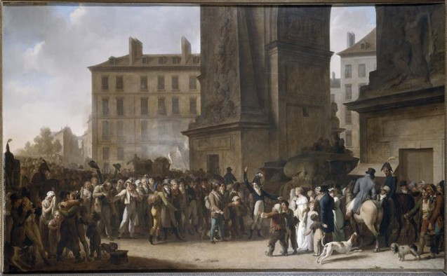 Le départ des conscrits de 1807, Léopold Boilly © RMN-Musée Carnavalet