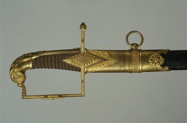 Détail - Sabre de récompense dit du 19 Brumaire 1799, par Nicolas-Noël Boutet © Paris - Musée de l'Armée, Dist. RMN-Grand Palais - Pascal Segrette