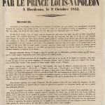 Document > Discours de Bordeaux, 9 octobre 1852 : commentaire et extraits, affiche à télécharger
