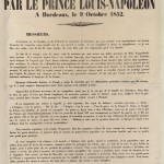 Document > Discours de Bordeaux, 9 octobre 1852 : commentaire et extraits, affiche à télécharger