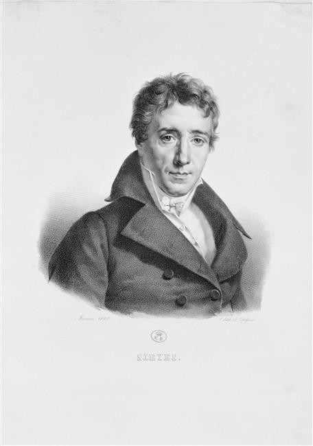 SIEYÈS Emmanuel-Joseph (1748-1836), député