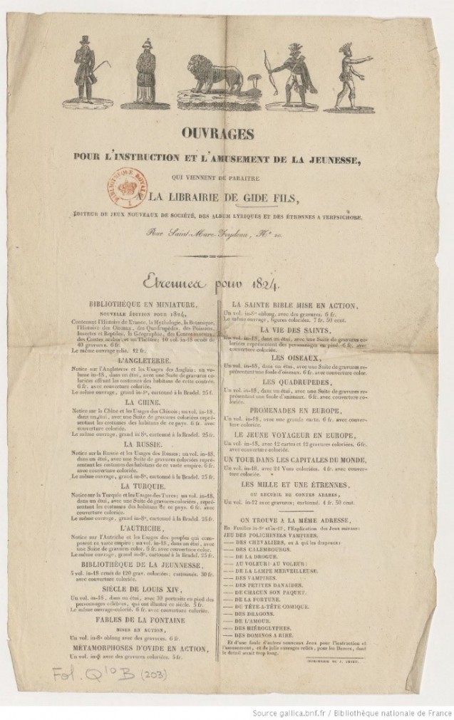 Règles du jeu de la drogue à destination des enfants © BnF