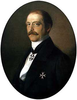 Le ministre-président Otto von Bismarck, par artiste inconnu, vers 1863 <br>© deutscheundpolen.de